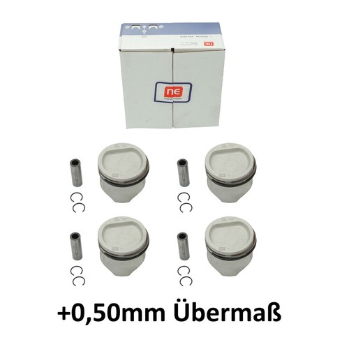Kolben 50 übermaß für - 4x,